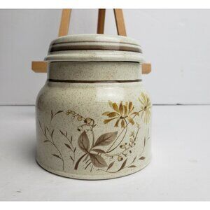 Royal Doulton Covered Sugar Bowl Lambethware Sandsprite England LS1013 VTG 1977